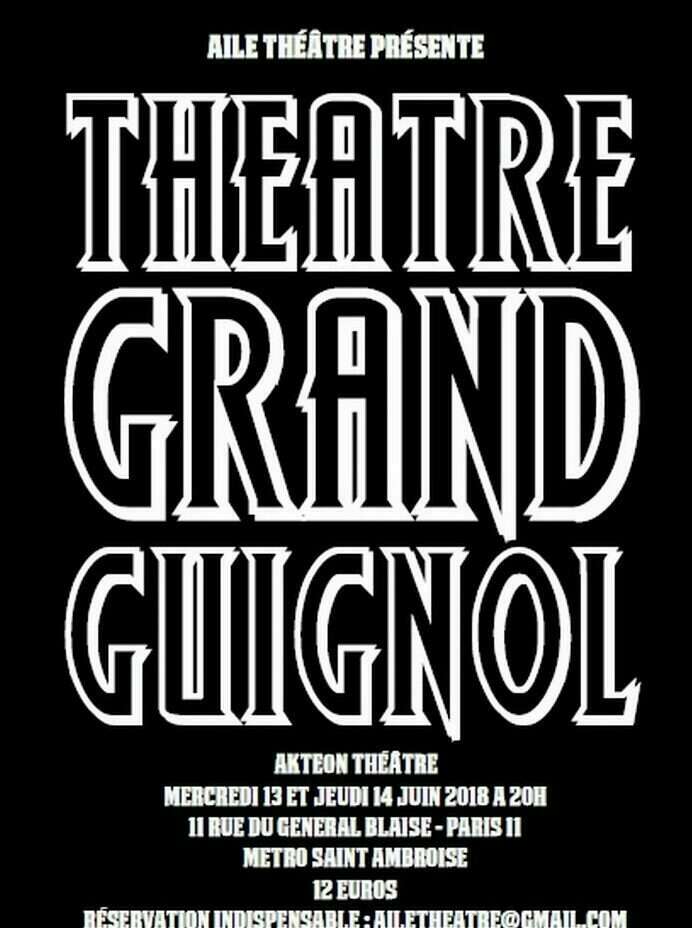 Le grand Guignol — Aile Théâtre 2018 — photo 13